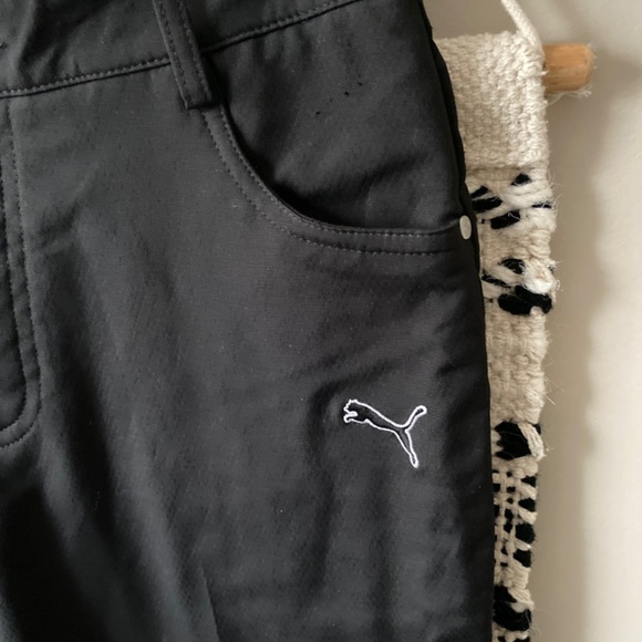 Puma Black Golf Pants size Large youth boys - Picture 2 of 6